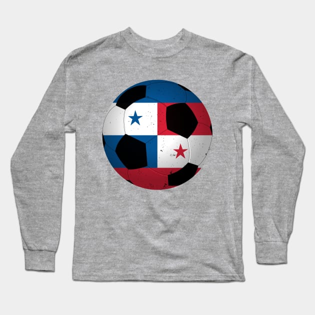 Soccer, Panama soccer design, Panama Flag, Panamanian Long Sleeve T-Shirt by maro_00